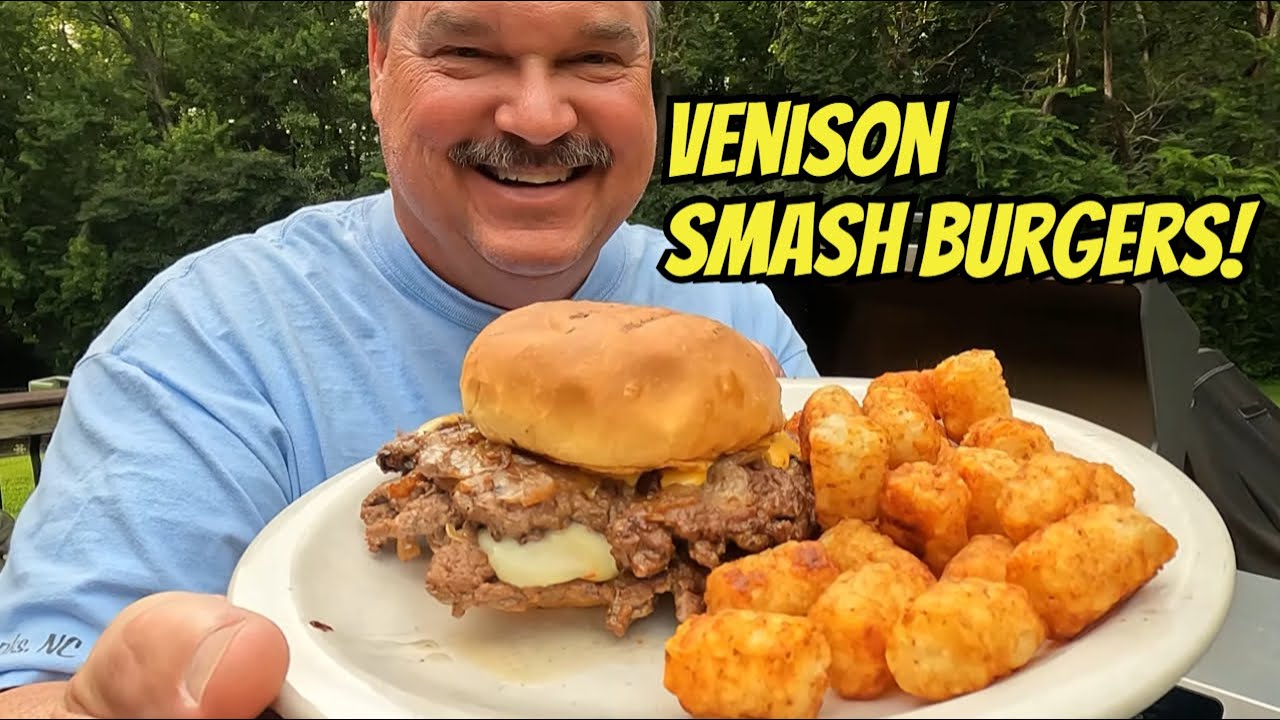 Venison Smash Burgers That Will Blow Your Mind