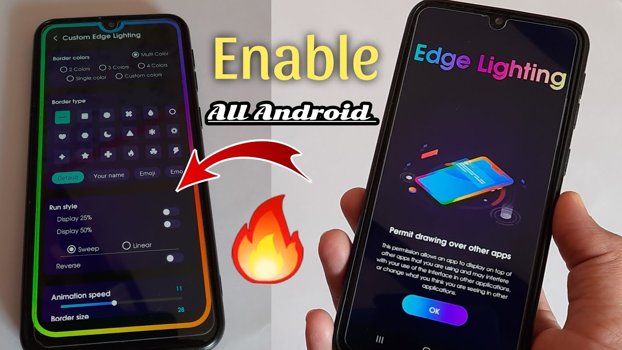 Enable Edge Lighting OneUI 5 | All Android Devices Features