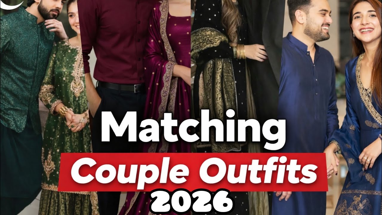  Matching Couple Outfits 2026 | Eid Special Outfit Ideas🤌🫶😍/wedding/engagement/festival/party 