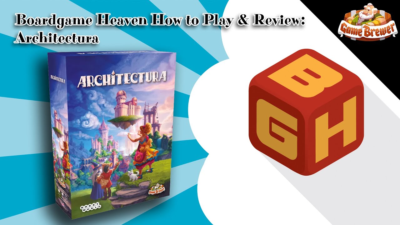 Board Game Heaven Unboxing, How To Play & Review 124: Architectura (Game Brewer)