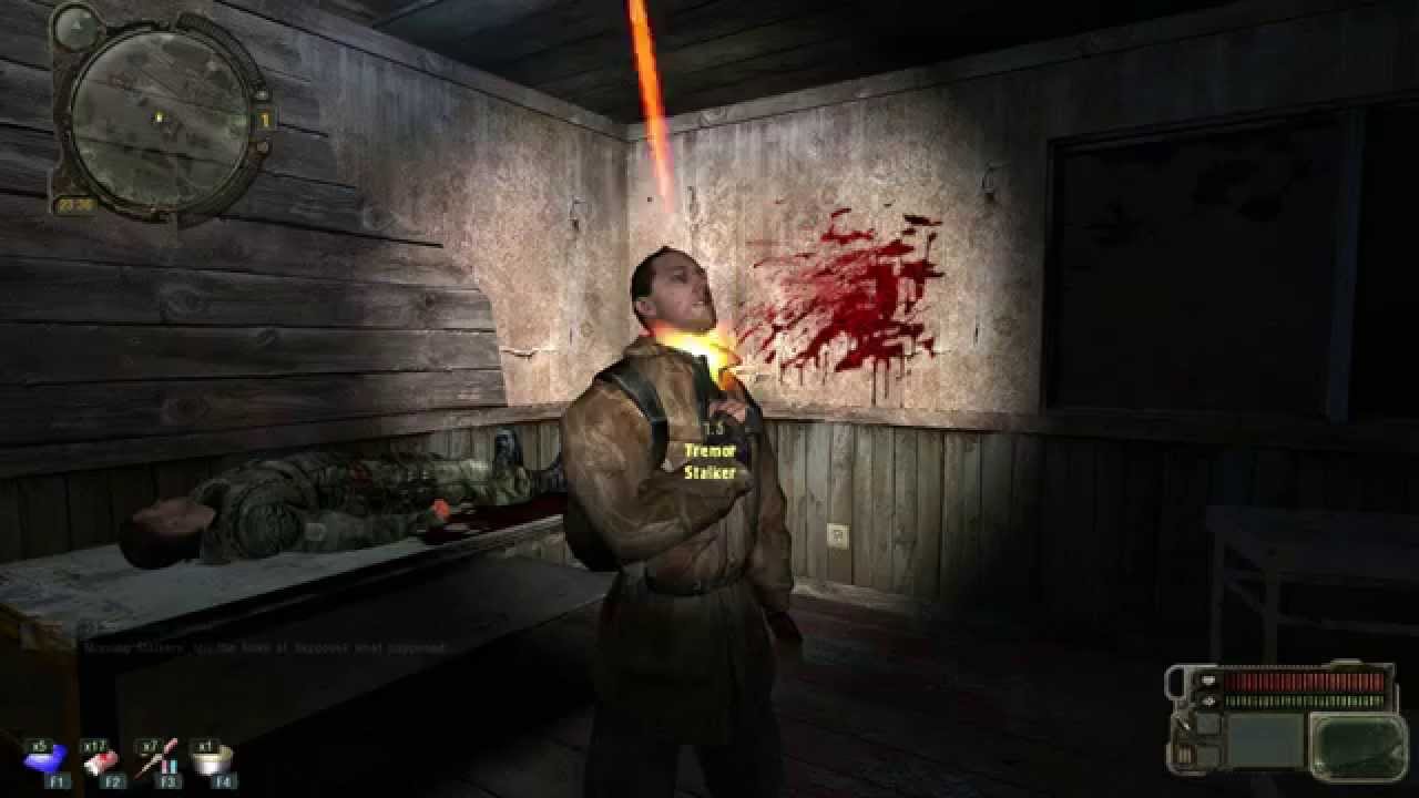 STALKER Call of Pripyat - Funny Bug (I pissed myself laughing)