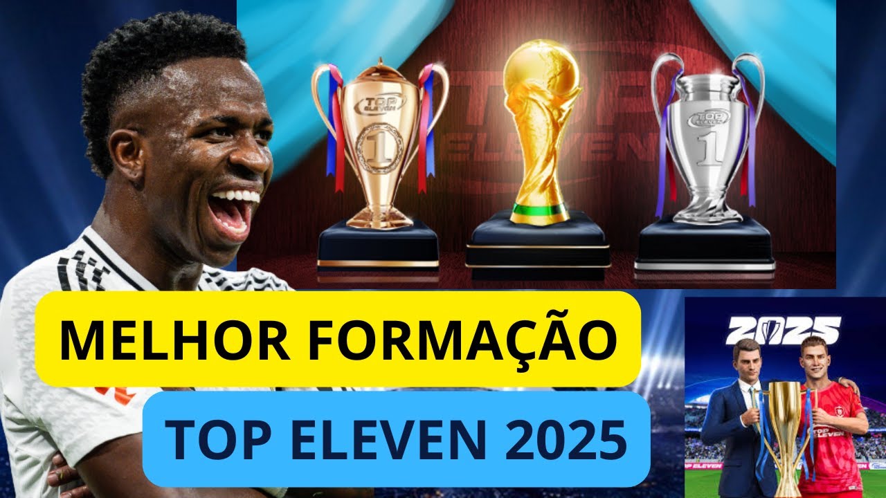 Formação 4-1-2-1-2 - MELHOR TÁTICA PARA O TOP ELEVEN 2025 - Passo a Passo Dicas e Macetes Iniciais