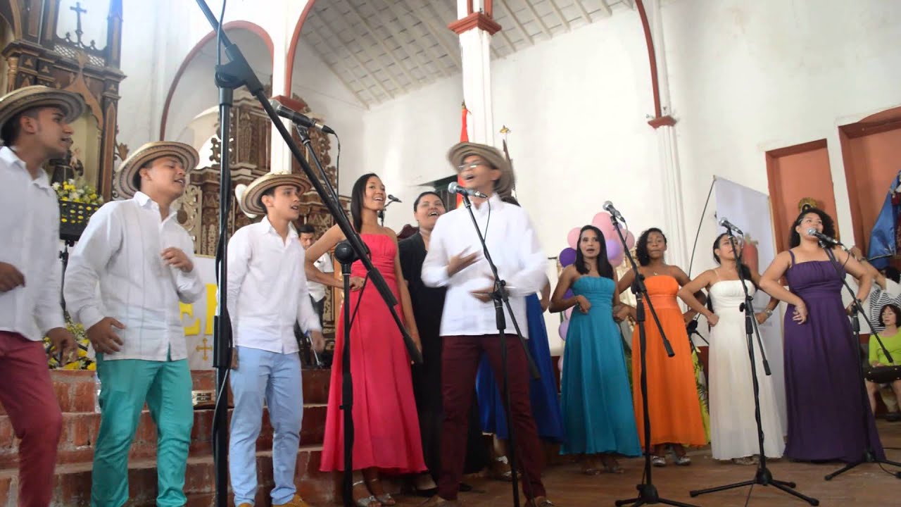 La Piragua. Coro Voici del Mare en el Mompox Jazz Festival2015
