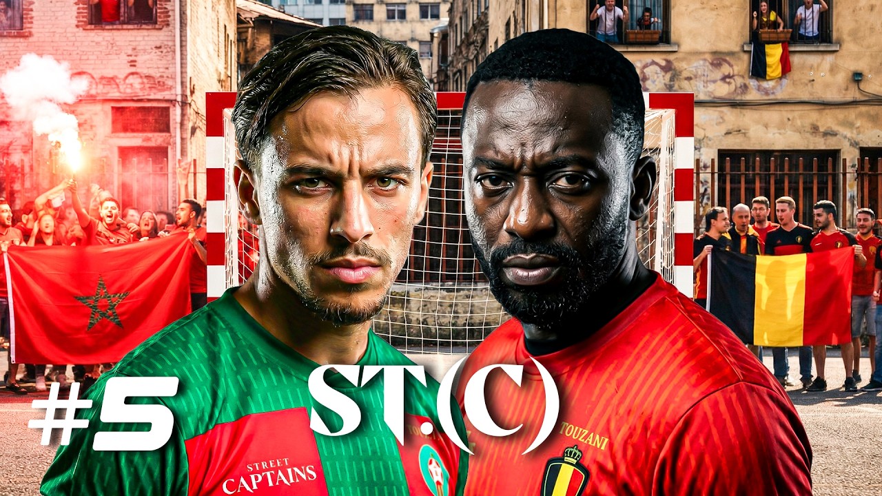 MAROKO 🇲🇦 kontra 🇧🇪 BELGIA | STREET CAPTAINS LEAGUE