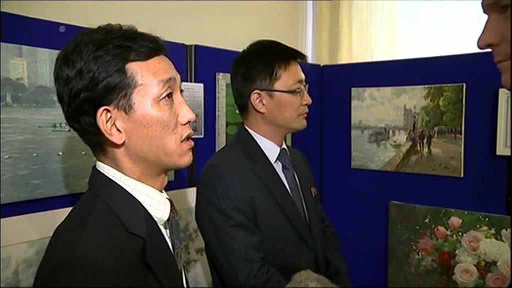 A rare look inside North Korea's London Embassy - Luke Hanrahan reports