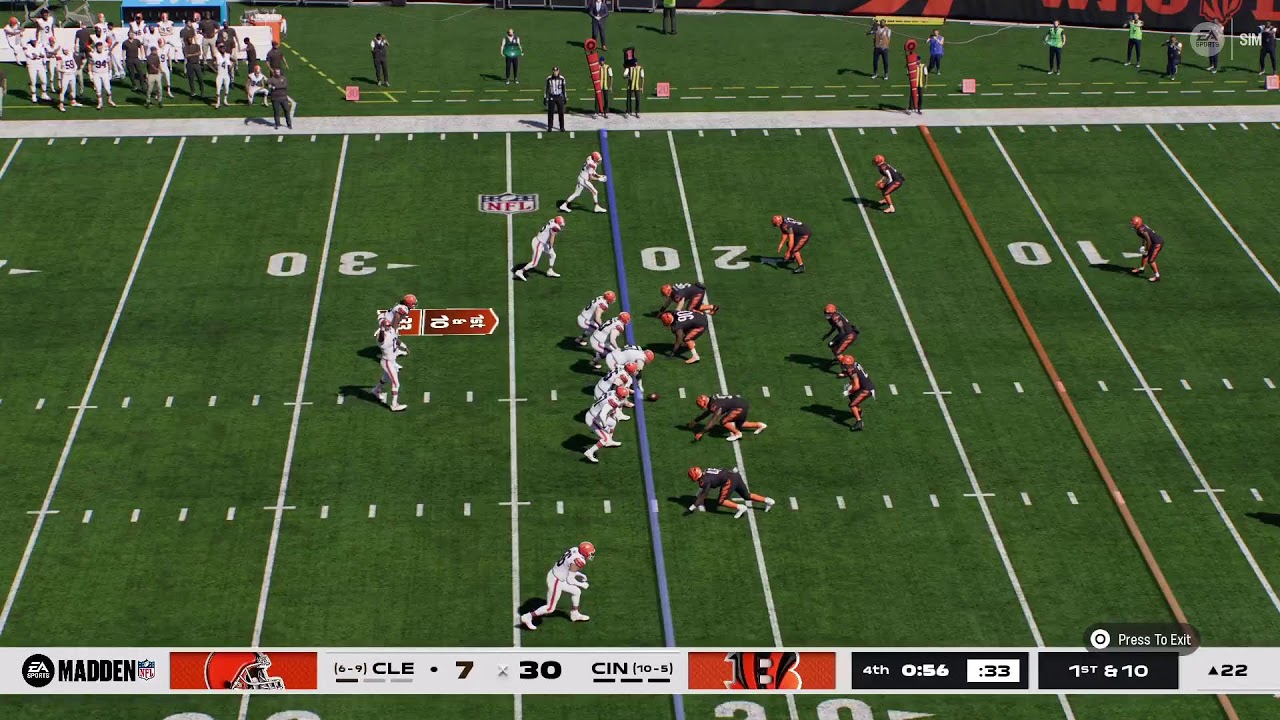 STB LEAGUE WEEK 17 BROWNS @ BENGALS