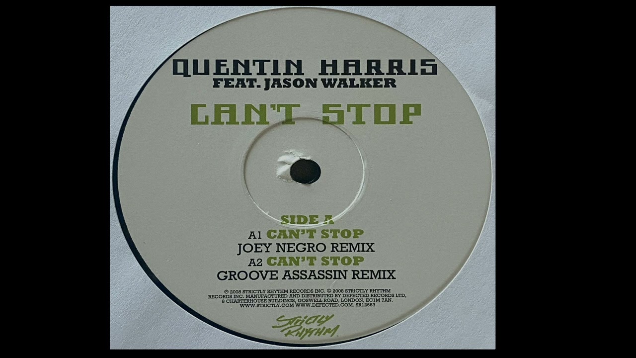 Quentin Harris Feat. Jason Walker | Can't Stop (Joey Negro Remix)