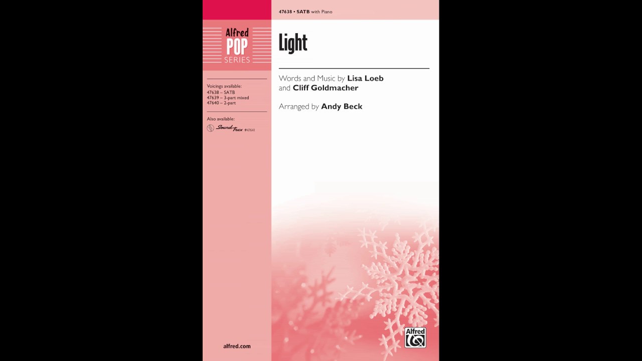 Light, arr. Andy Beck – Score & Sound