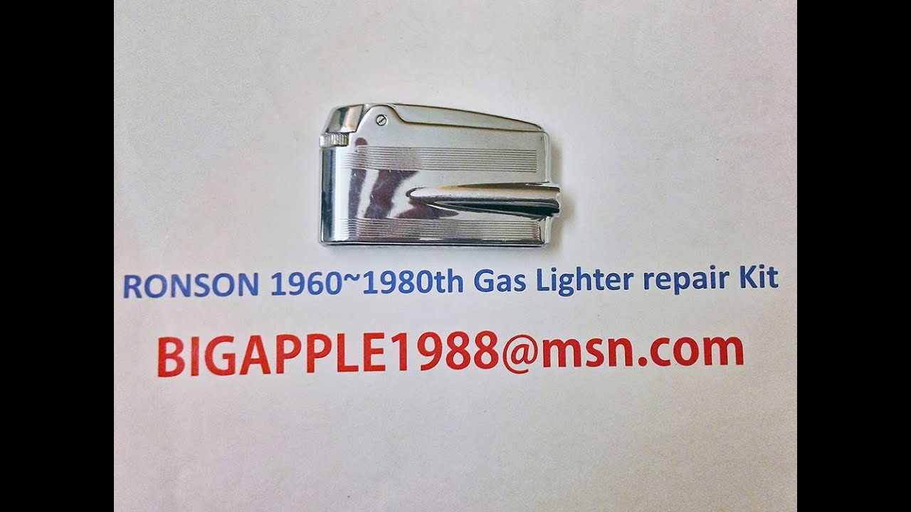 RONSON 1960~1980th Gas Lighter repair Kit****5(Not the origional RONSON components)