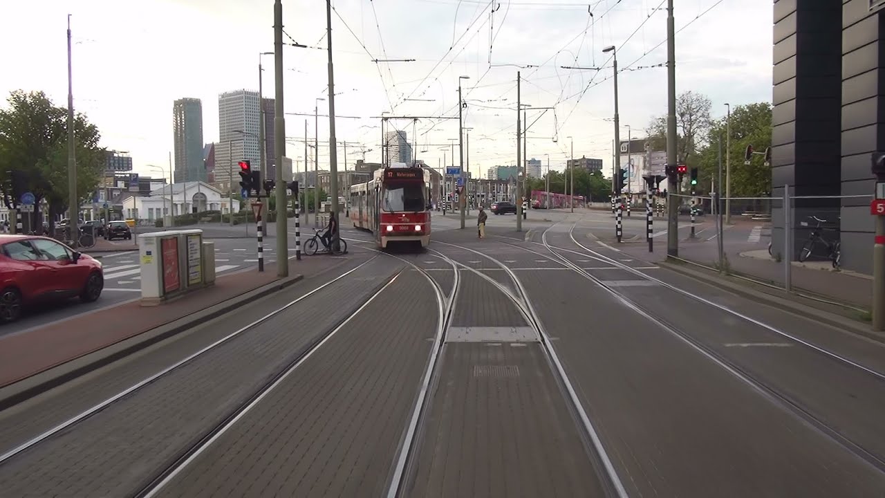 HTM tramlijn 12 Duindorp - Station Hollands Spoor | GTL8 3072