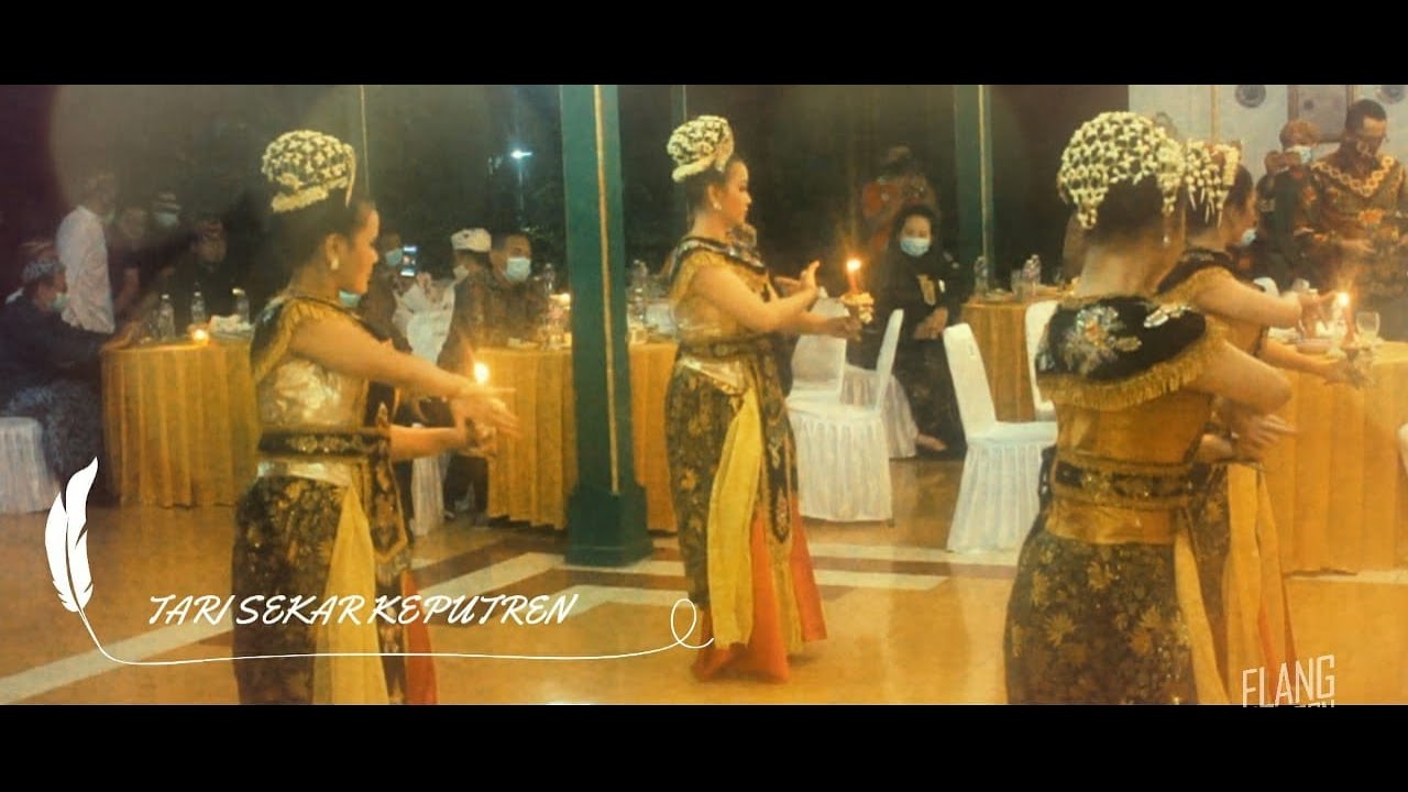 Tari Sekar Keputren - Malam Milad Kraton Kacirebonan Cirebon Ke 213 Th