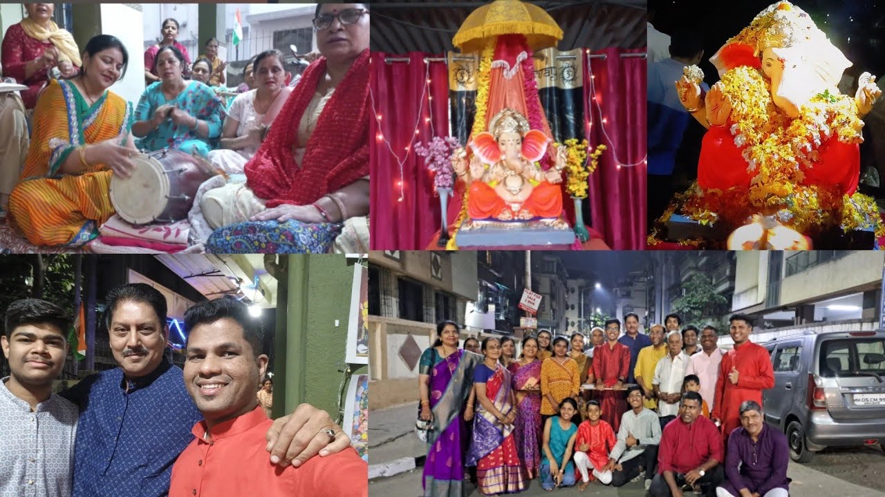 Maghi Ganpati 2025🙏🙏 || Mahalaxmi Society New Panvel || Maghi Ganeshutsav 2025