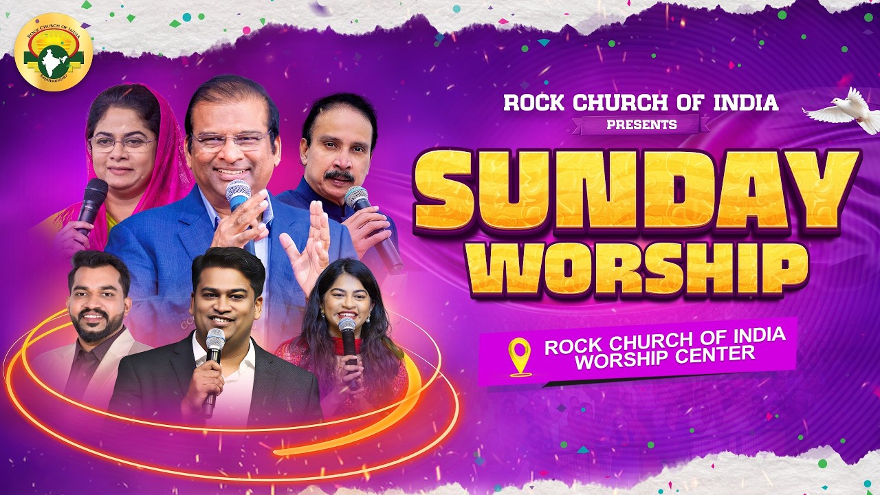 Sunday Worship Live | Rock Church of India | Jesus Calls |Apostle John Lazarus | Dr.Paul Dhinakaran