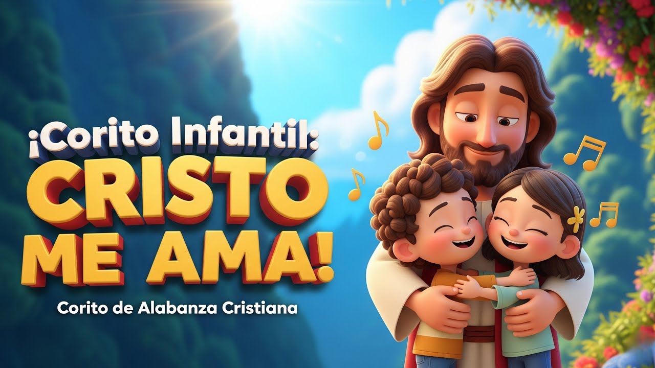 Cristo Me Ama - Coritos de Alabanzas Cristianas