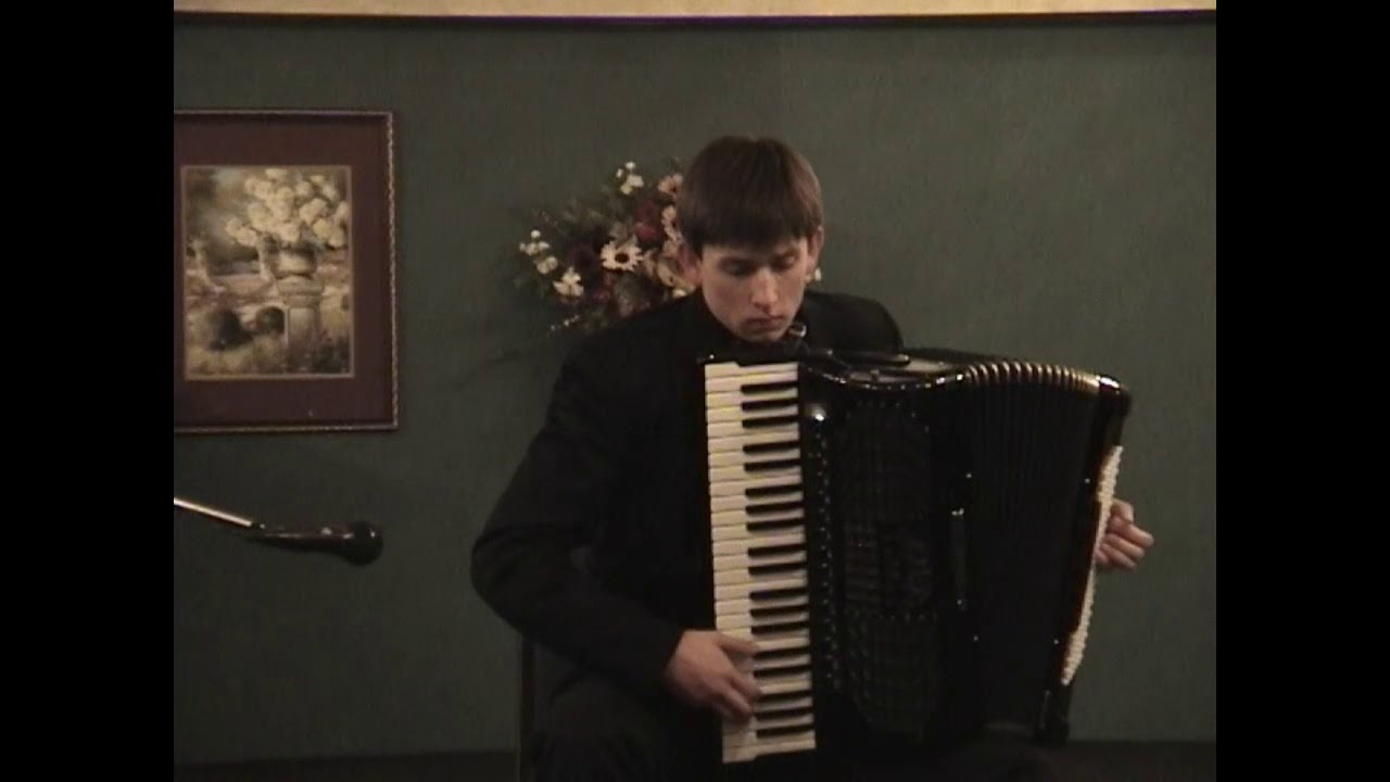 Хроматическая Фантазия и Фуга И.С.Бах аккордеон accordion
