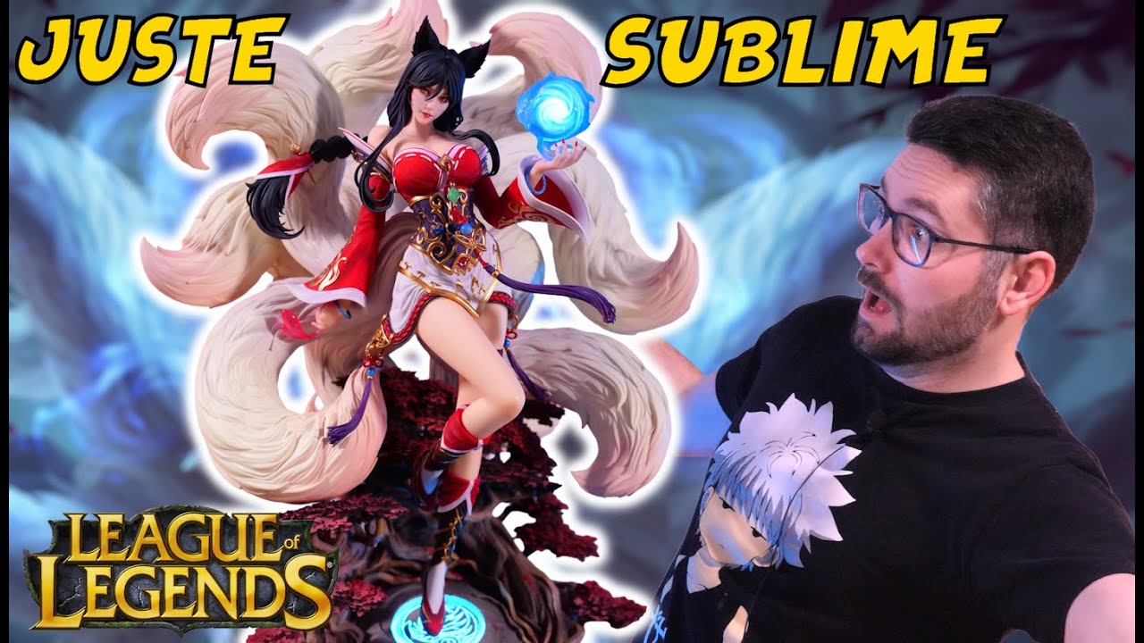 Ma gamme favorite de LEAGUE OF LEGENDS en statue ! AHRI par Jimei Place