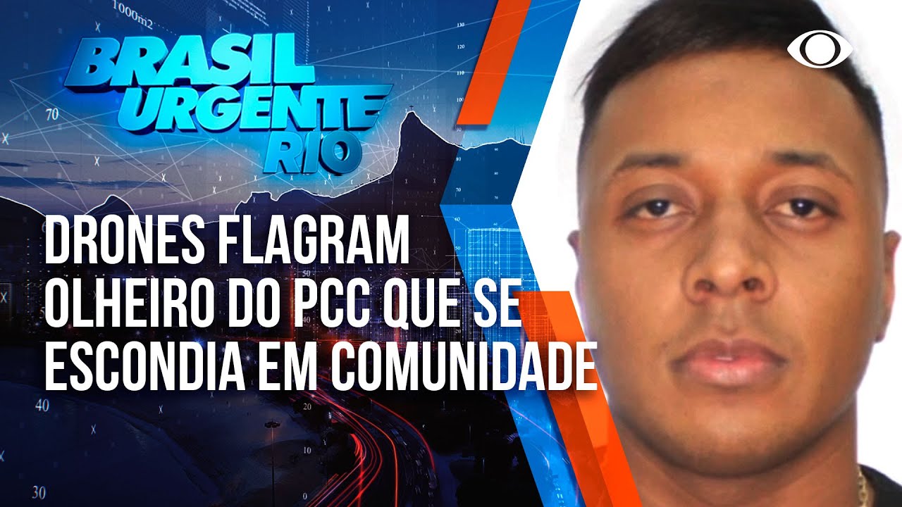 Olheiro do PCC é flagrado por drones em comunidade