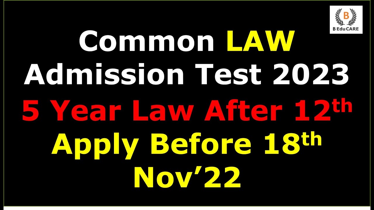 Date Extended for CLAT 2023 | Common Law Admission Test 2023 | Video by @clatMHcetlawbyBeducare​