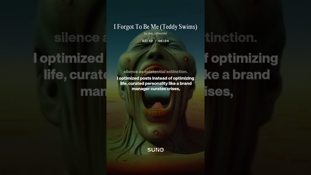 I Forgot To Be Me (Teddy_Swims - Tribute)