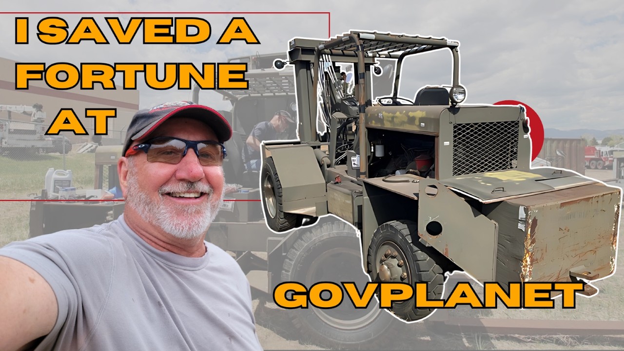 I Bought a Military Forklift From GovPlanet - Will It Start & Run?