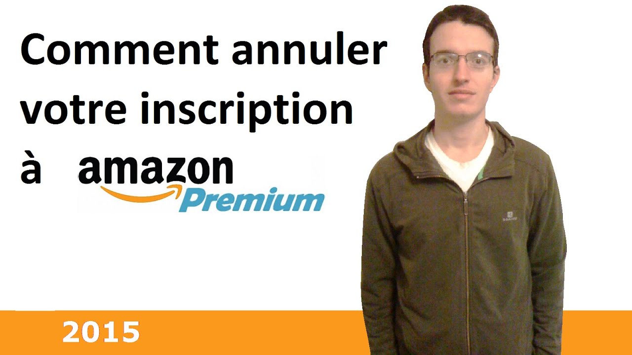 Comment annuler votre inscription &agrave; Amazon Premium