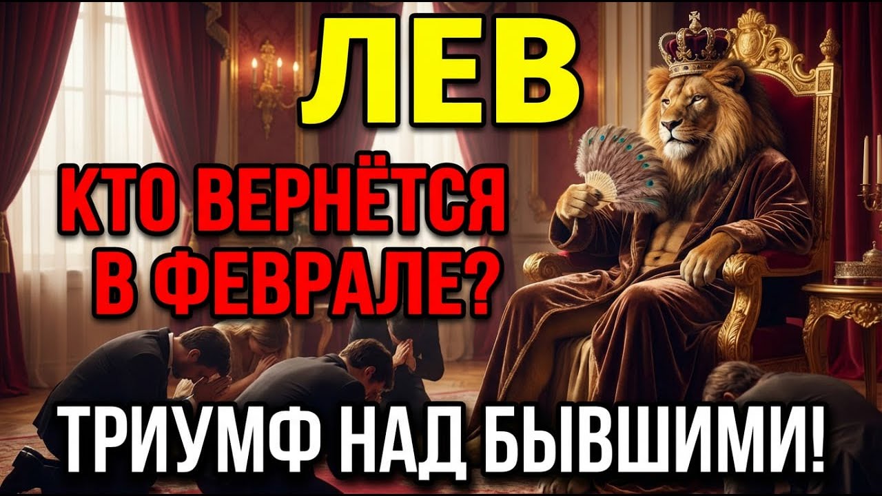 ЛЕВ, Двойка Кубков ВЕРНЁТ ЕГО В Феврале 2026. Карма нагонит бывших.