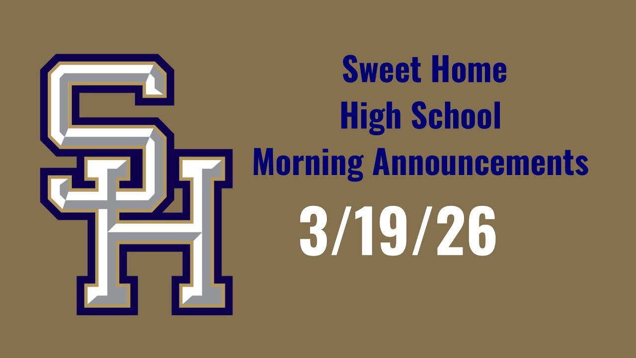 3/19/26 Morning Announcements 