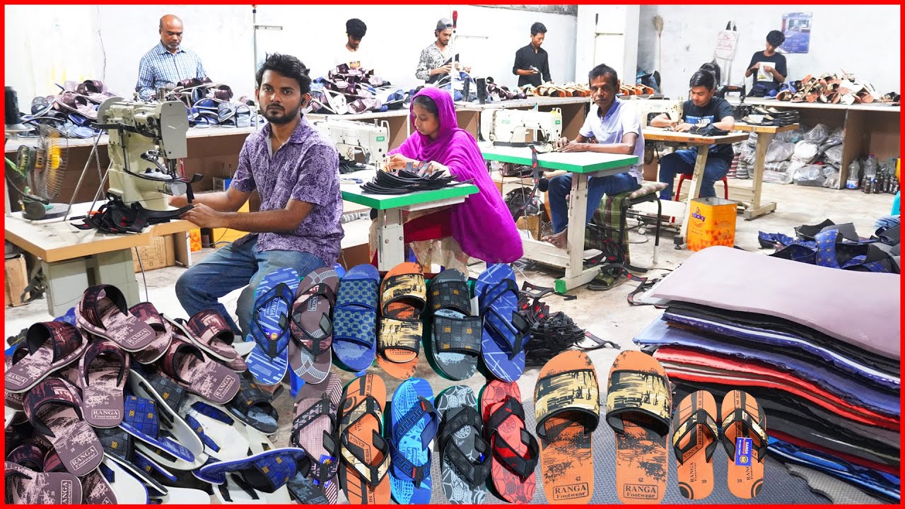 জুতা তৈরির ফ্যাক্টরি | kangaroo shoe factory in bd | amintv