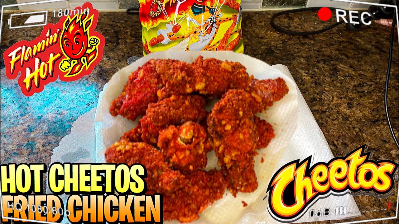 Flamin Hot Cheetos Fried Chicken | Cooking With Neek & Berny