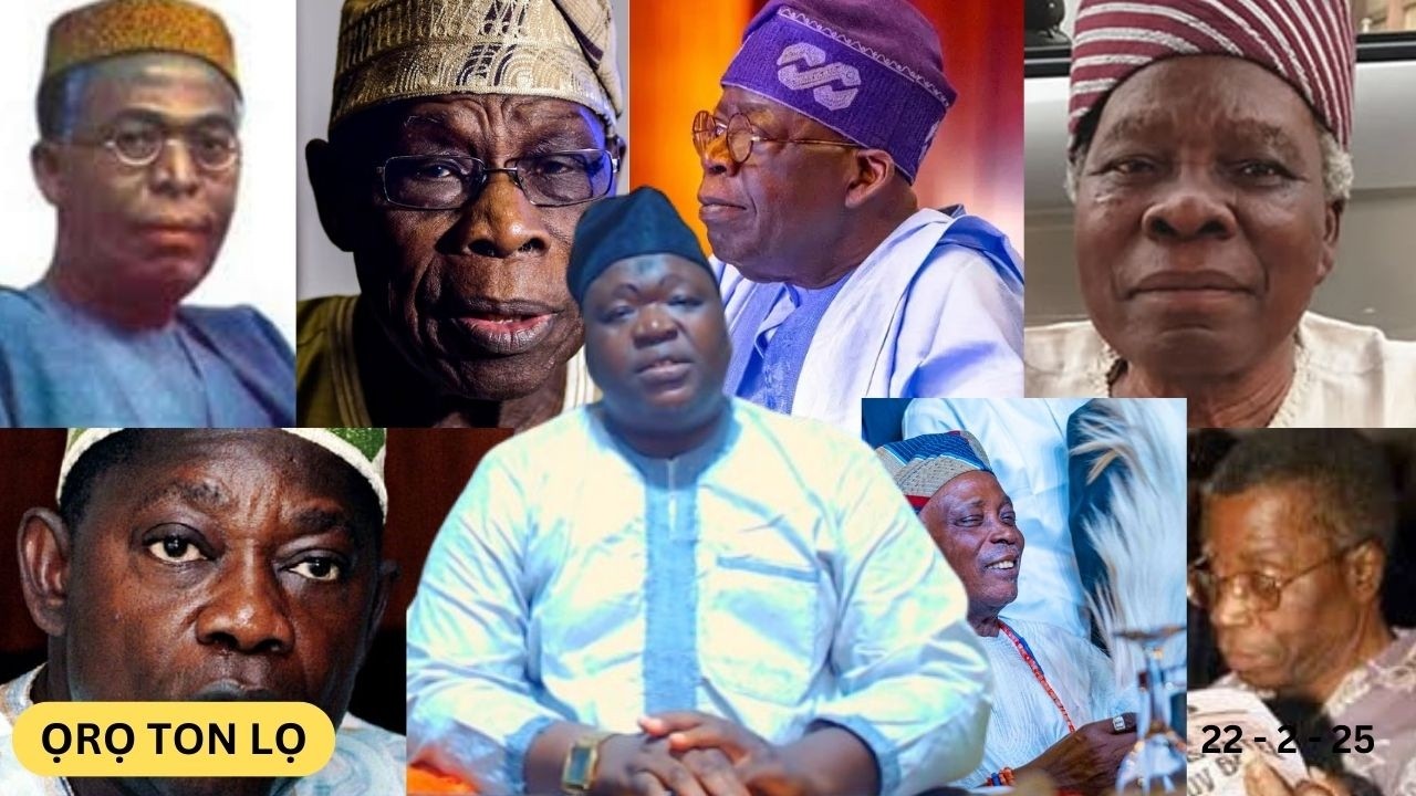 HA! HA! ASIRI TI PADA TU O! YORUBA ỌRỌ TI PADE DE OJU E O. OMINIRA DE O!