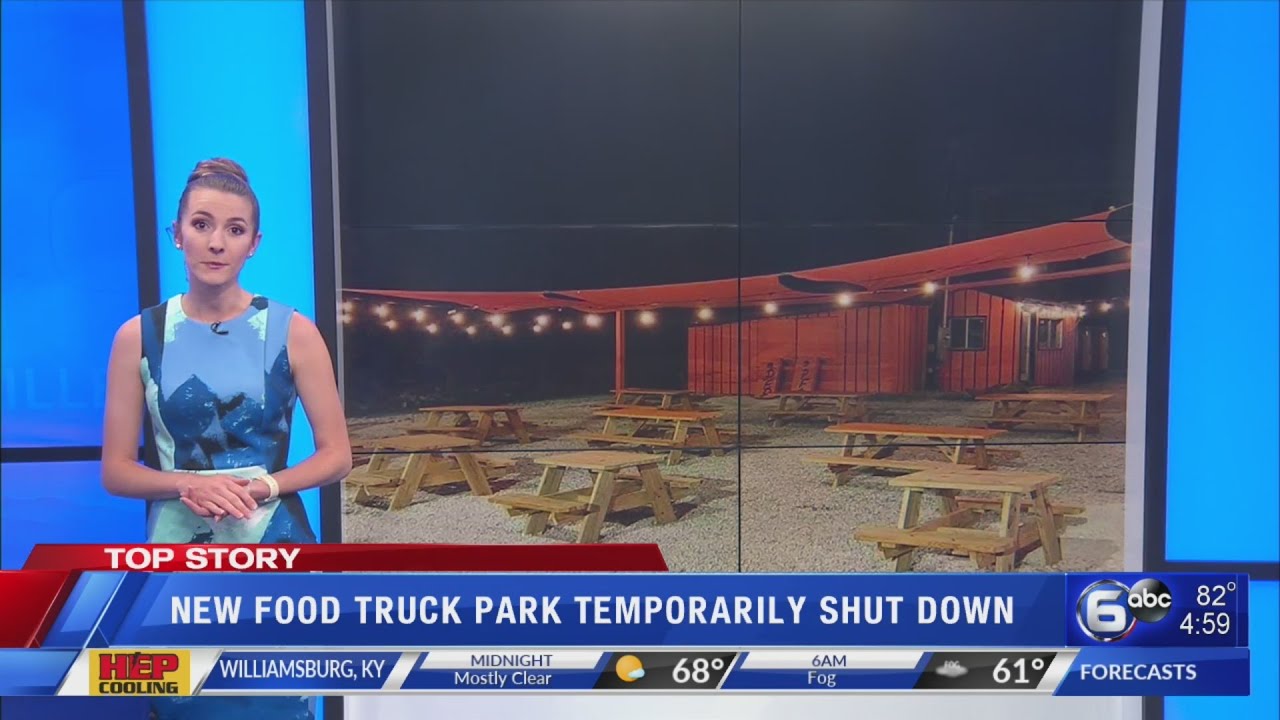 New Food Truck Park Temporarily Shut Down