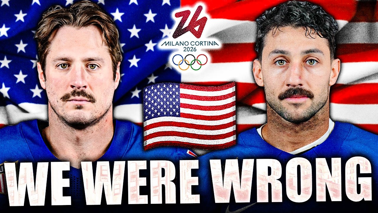 WE WERE ALL SO WRONG ABOUT JT MILLER & VINCENT TROCHECK… HERE'S WHY (USA VS Canada, 2026 Olympics)