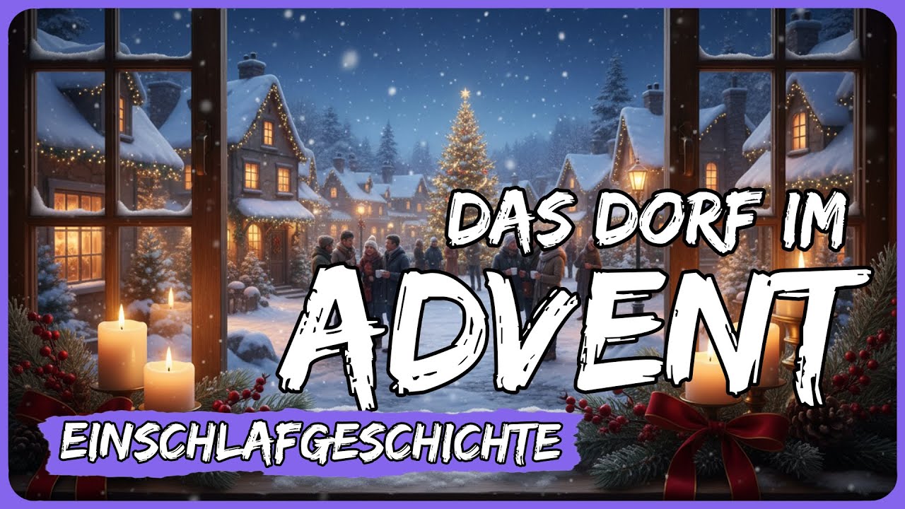 Ein Dorf im AdventㅣEmotionale GeschichteㅣZum einschlafen oder entspannen
