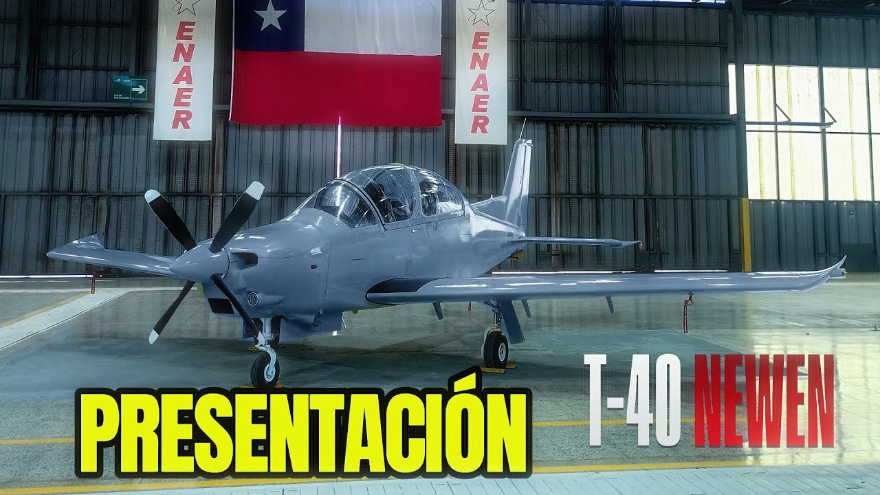 ENAER PRESENTA EL T-40 NEWEN