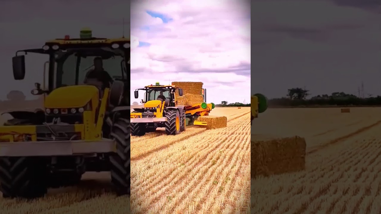 fast large-scale smart hay transport machine 