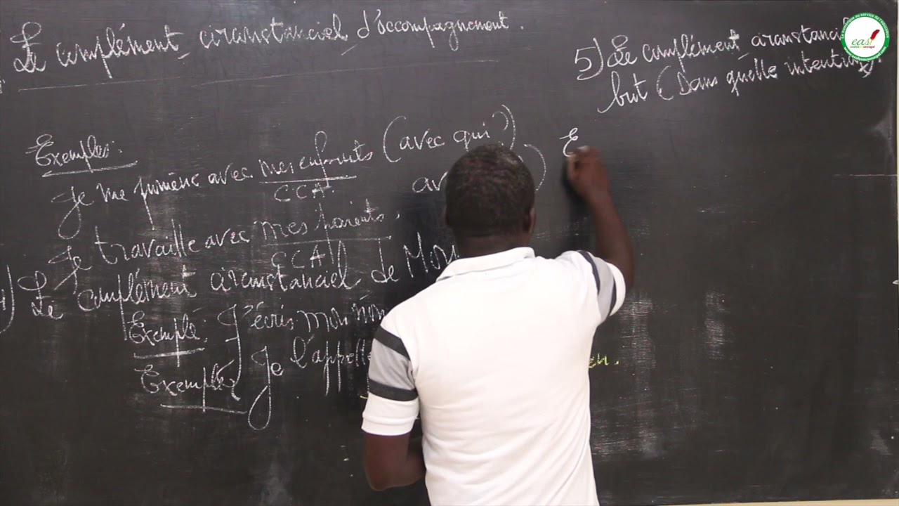 Cours - Sixième - Français : Les compléments circonstanciels / Suite 1 / M. NGOM