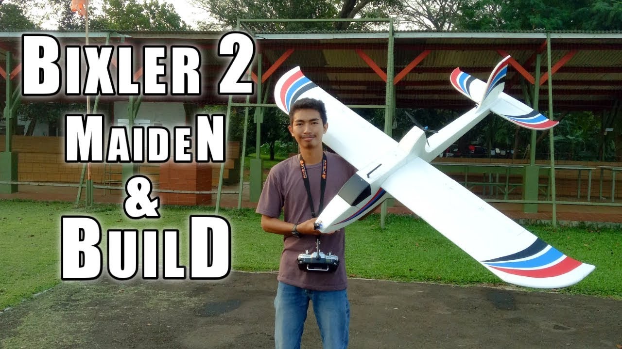 Cara membuat pesawat Rc | Bixler maiden & build | how to make rc plane | bixler FPV