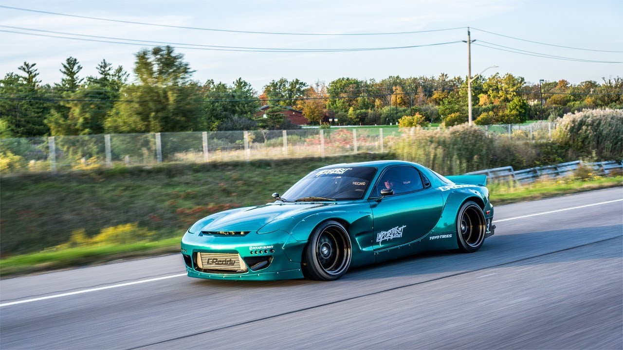 JJ's Rocket Bunny RX7 | Reveal | Mazda