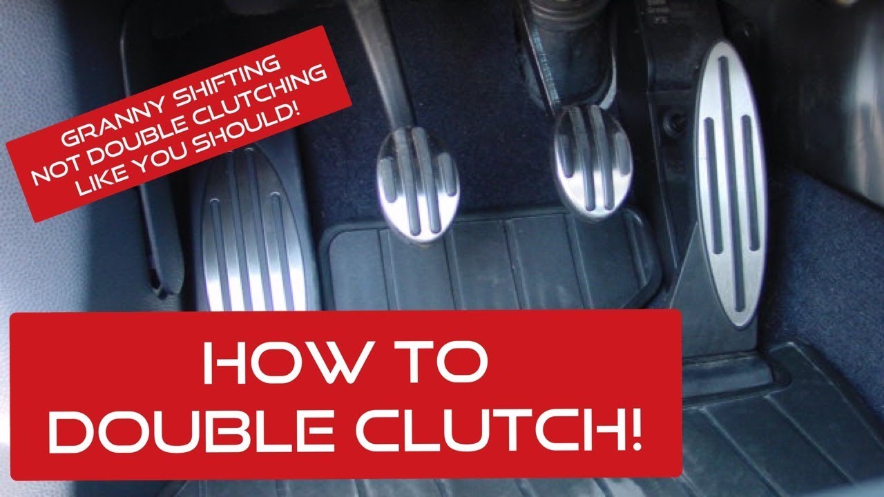 *HOW TO DOUBLE CLUTCH IN A MANUAL TRANSMISSION CAR!* (*DOUBLE CLUTCHING EASILY!*)