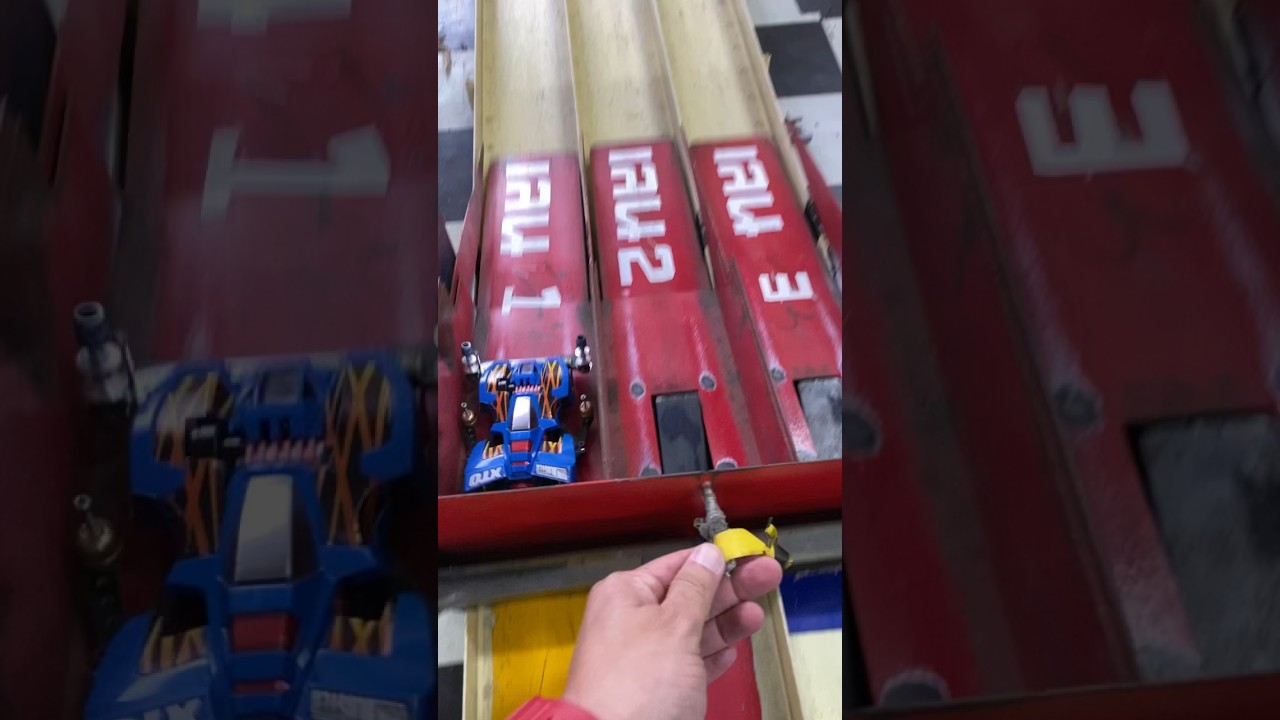 Test mini4wd Bmax FM-A Chassis Hyper Dash3 motors Gear 3:5:1