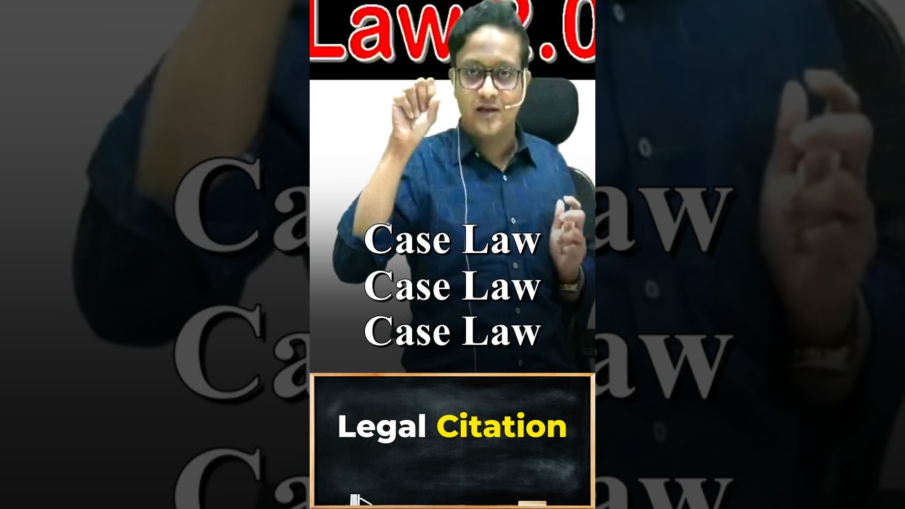 How to read Case Law or Legal Citation | CA Siddharth Agarwal