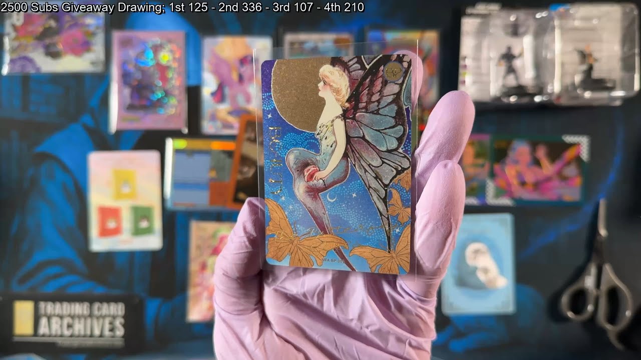 2500 Giveaway Drawing! And a Very Strange Mix of Packs to Open...