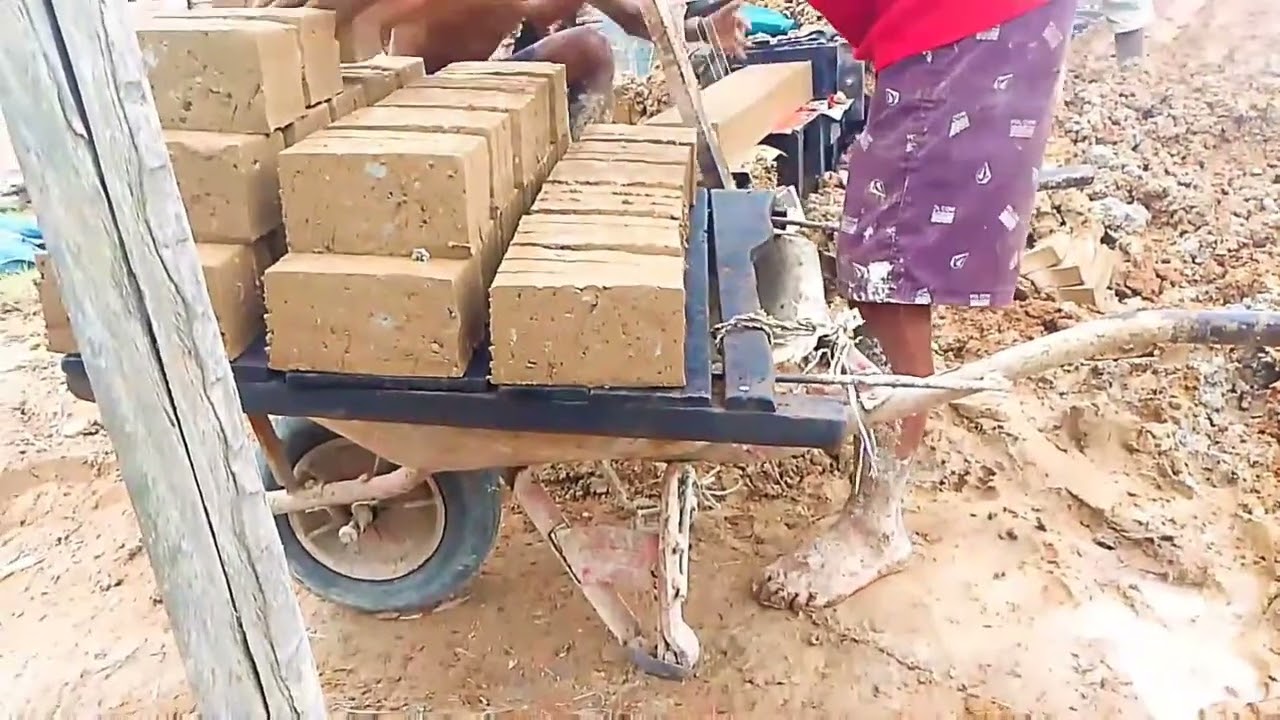 Cara pembuatan batu bata dari tanah liat