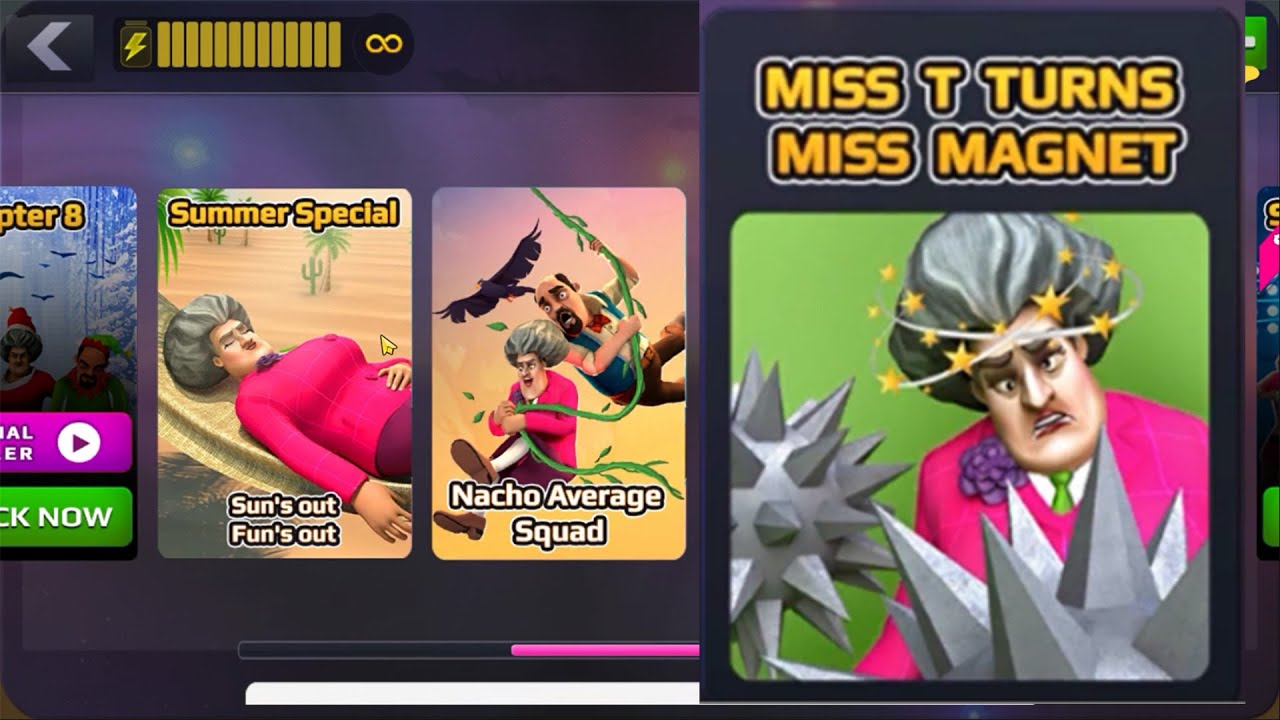 Scary Teacher 3D Miss T Turns Miss Magnet Level. Let's Just Trap And Turn Miss T Into A Magnet. 🧲💣