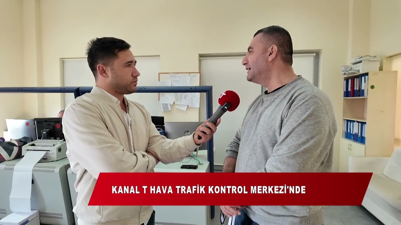 KANAL T, HAVA TRAFİĞİ KONTROL MERKEZİ'NDE