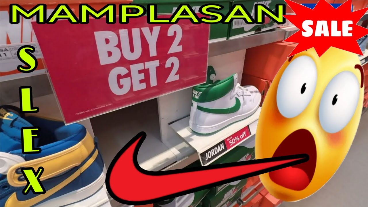 BUY 2 GET 2 ! NIKE FACTORY STORE MAMPLASAN !  #nike #philippines #sale #pov