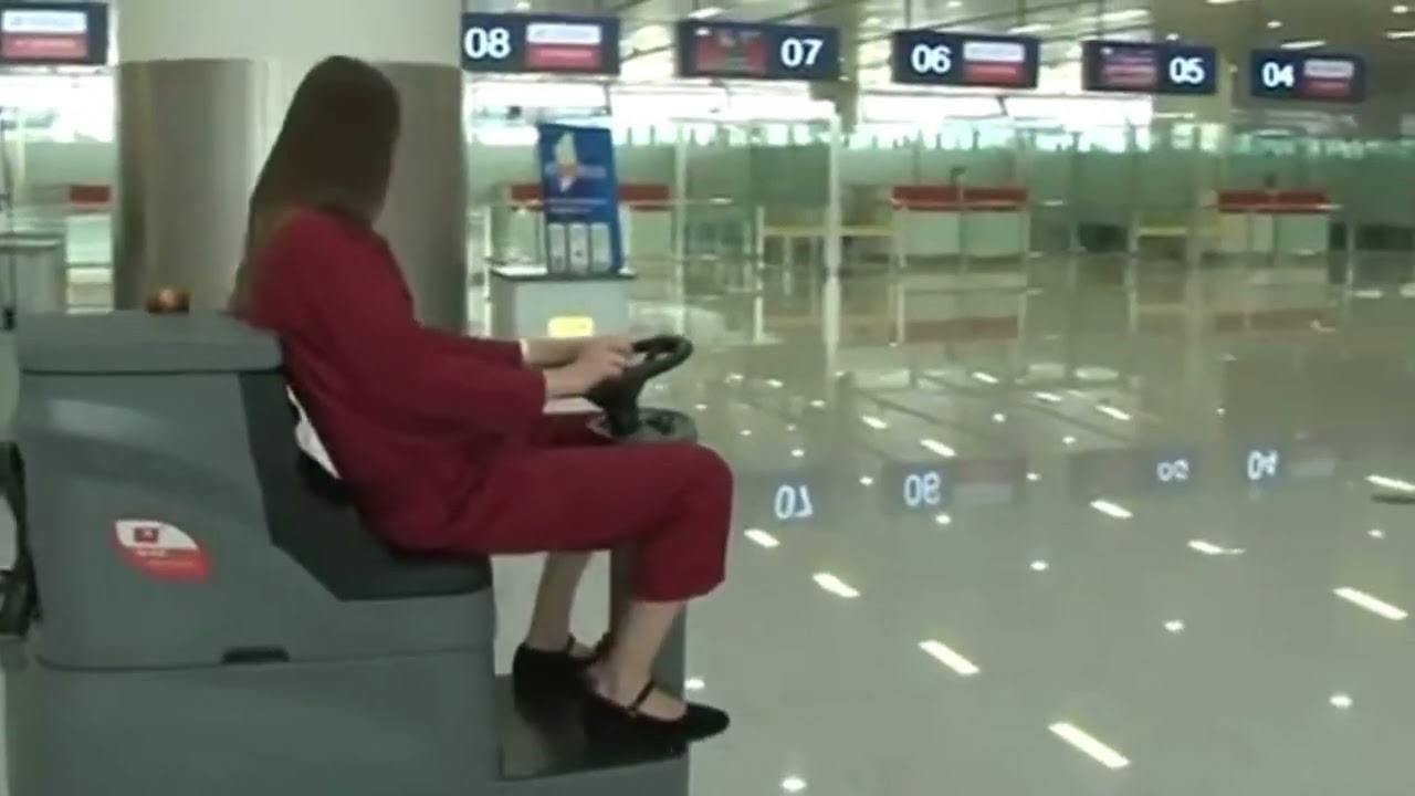 Fregadora-Secadora operador a bordo GM-MINI