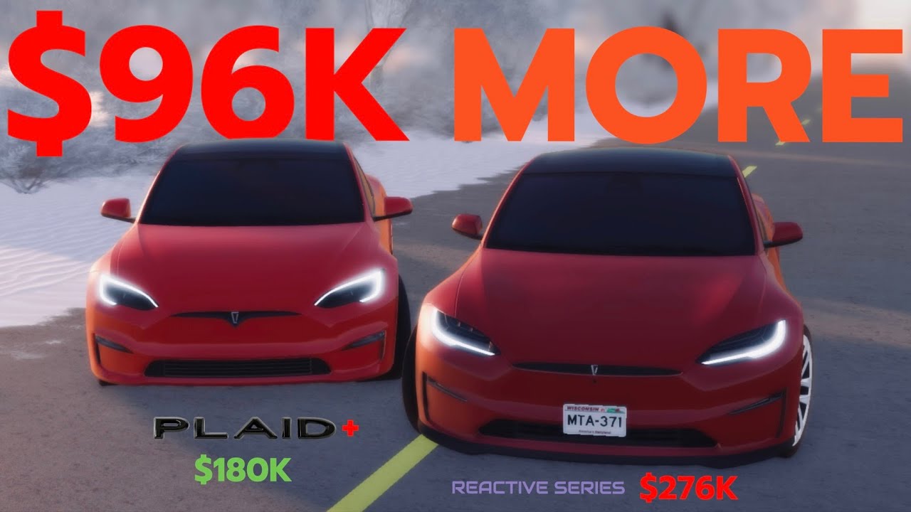 Greenville's New Model S REACTIVE SERIES Is Almost $100K MORE Than A PLAID+… Is It Better Though