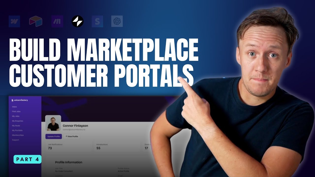 How To Build Marketplace Customer Portals with Glide