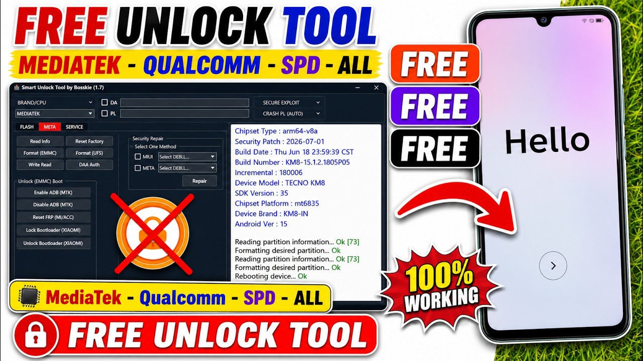 🔥 BFT Flash Tool &ndash; Android 15 FRP Lock Fix Tool | 2027 New Update Coming Soon! 🔥